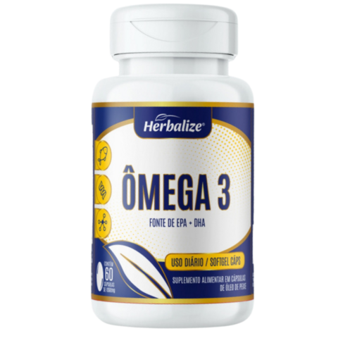 Ômega 3 Herbalize - 60 CAPS/1340Mg
