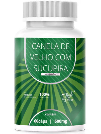 Canela de Velho c/ Sucupira Saúde da Terra - 60 CAPS