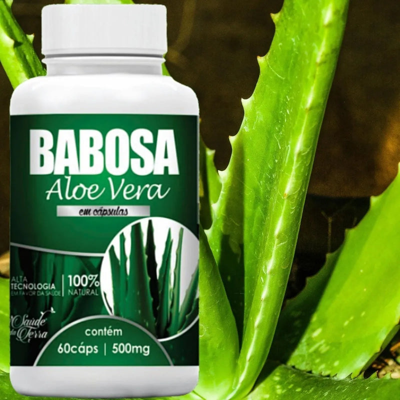Babosa Saúde da Terra - 60 CAPS