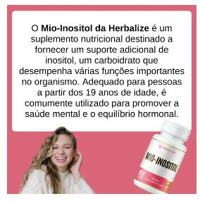 Mio-Inositol Herbalize – 60 Cápsulas