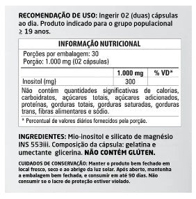Mio-Inositol Herbalize – 60 Cápsulas