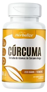 Cúrcuma Longa Herbalize – 60 Cápsulas