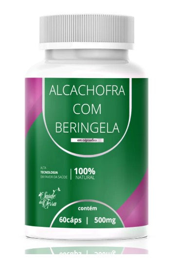 Alcachofra com Berinjela Saúde da Terra – 60 Cápsulas