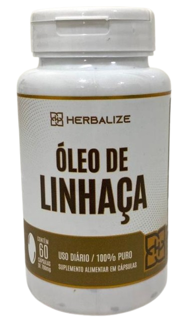 Óleo de Linhaça Herbalize – 60 Cápsulas