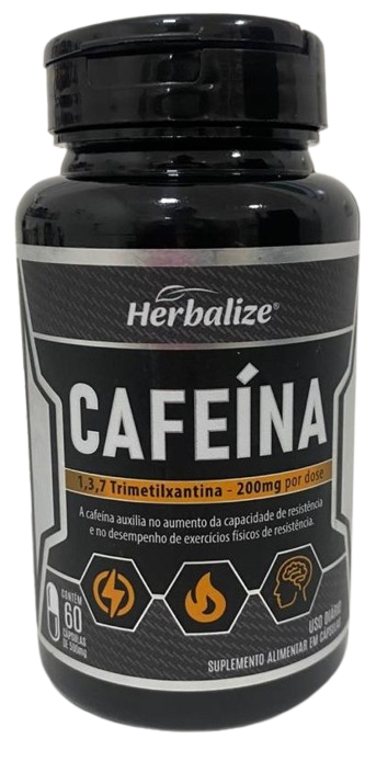 Cafeína Herbalize – 60 Cápsulas