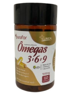Ômegas 3;6;9 - Purafor - 60 CAPS