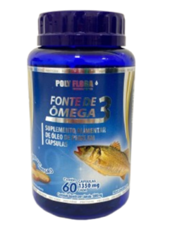 Ômega 3 - Poly Flora - 60 CAPS