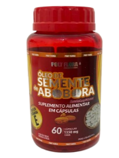 Óleo de semente de Abóbora - Poly Flora - 60 CAPS