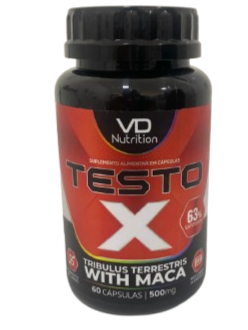 Testo X - VD Nutrition - 60 CAPS