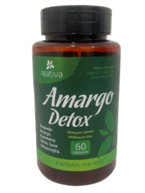 Amargo Detox - Reativa - 60 CAPS