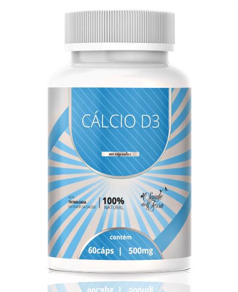 Cálcio D3 Saúde da Terra - 60 CAPS