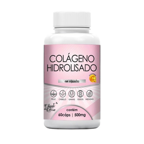 Colágeno Hidrolisado Saúde da Terra - 60 CAPS