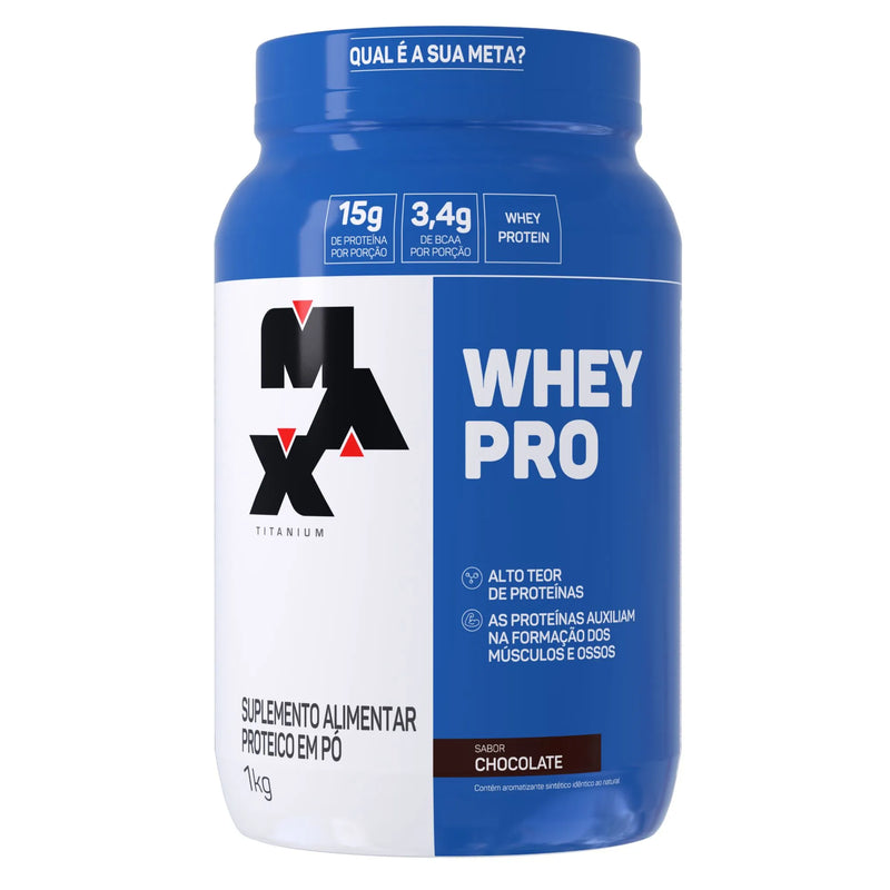 Max Titanium Whey Pro 1000g Chocolate